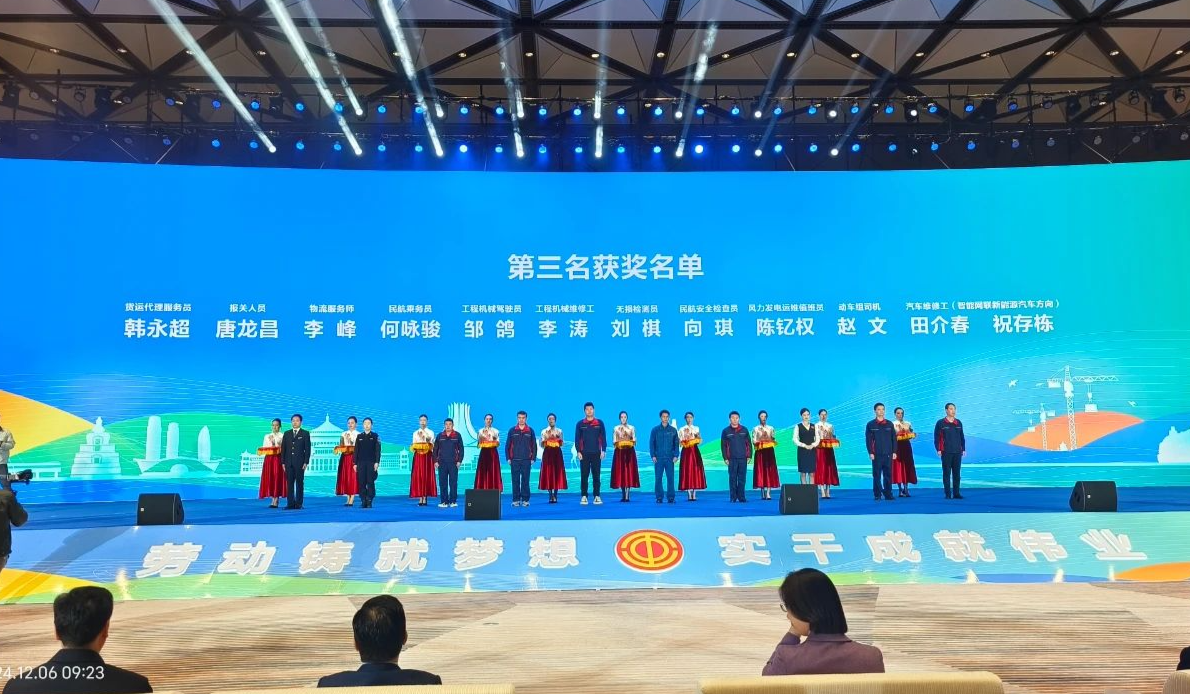 OD体育
珞璜公司在2024年桂渝川甘青新六省（区、市）西部陆海新通道建设全国引领性劳动和技能竞赛中斩获佳绩