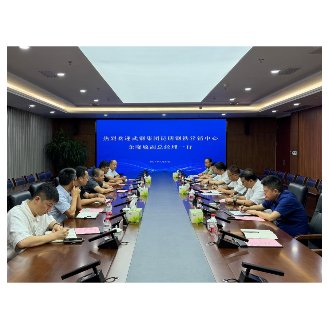 武钢集团昆明钢铁营销中心余晓敏一行到访OD体育
